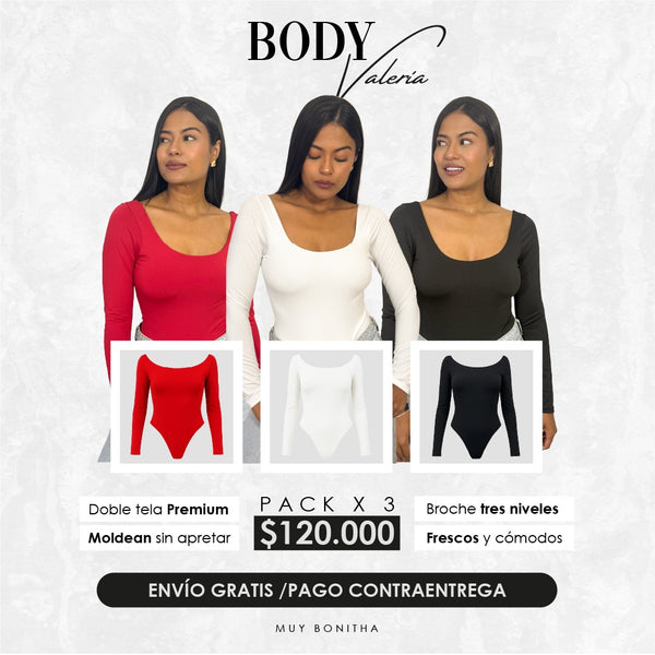 Body Pack Valeria x 3